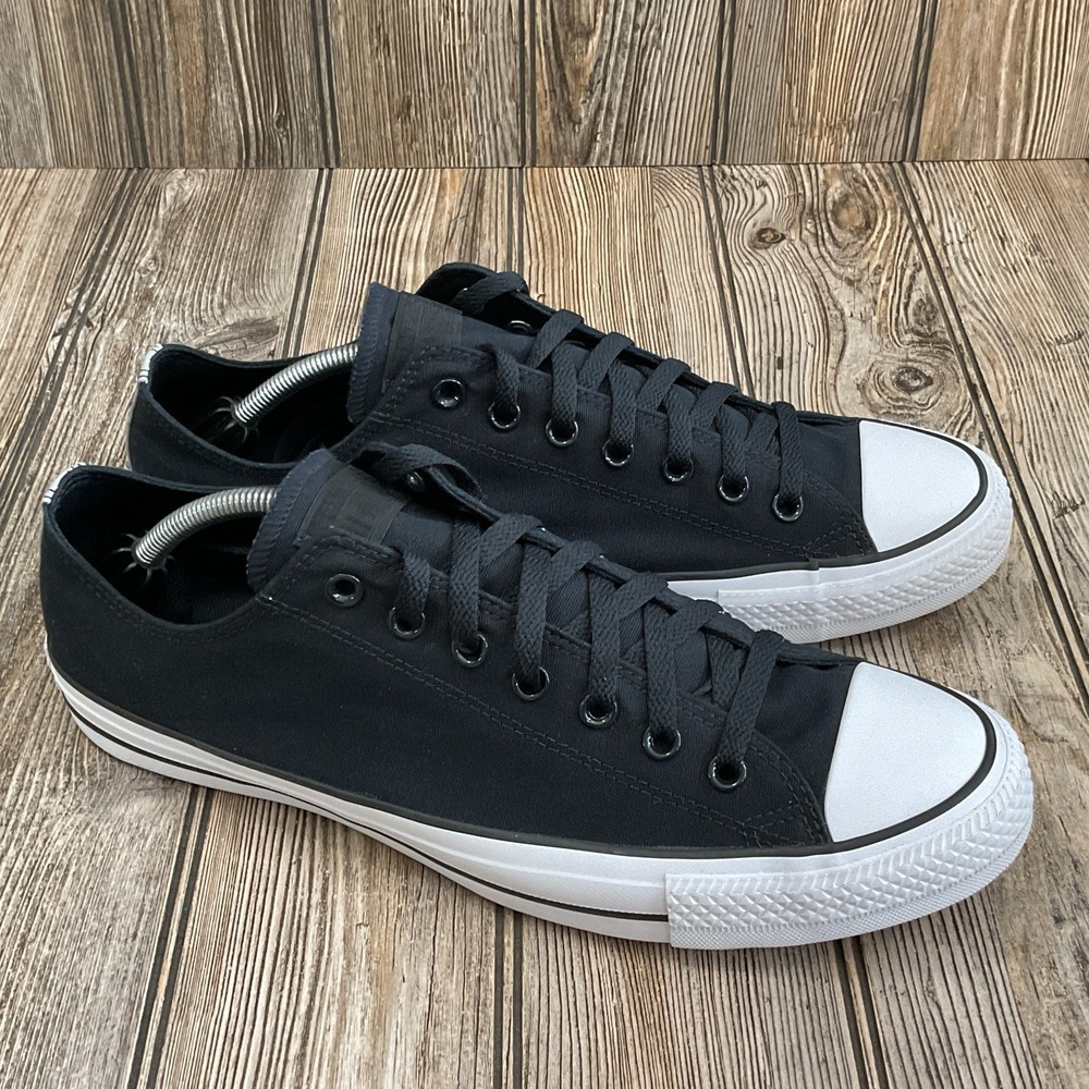Converse CTAS Low Top Black Gum Soles Athletic Sneakers Shoes Men's Size 12 US